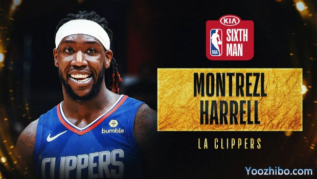 NBA最佳第六人<a href=/lanqiumf/clippers/ target=_blank class=infotextkey>快船</a>前锋哈雷尔当选